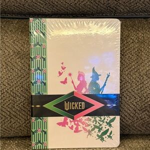 Wicked Themed Hardcover Notebook with Colorful Design